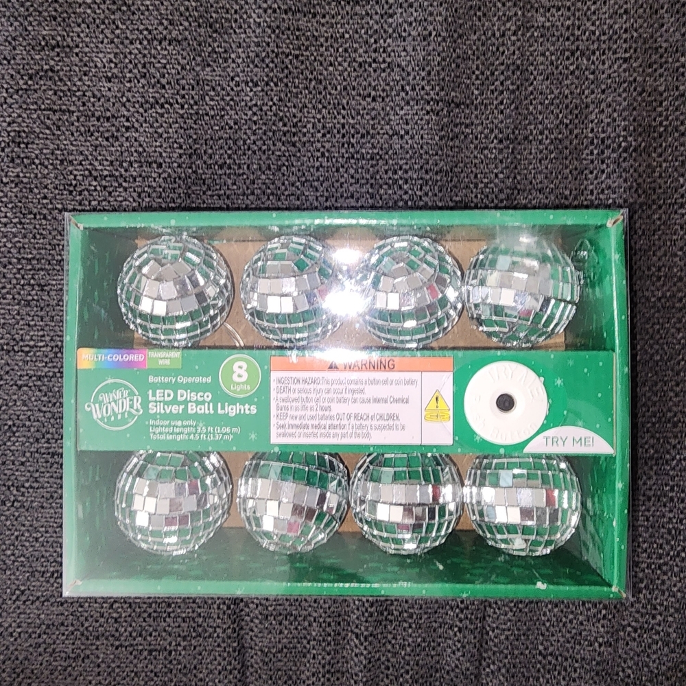 Battery Operated Disco Ball Lights - Picture 6 of 6